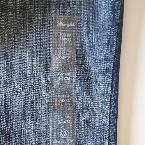 Wrangler Blue Boot Cut Jeans - Picture 2 of 12